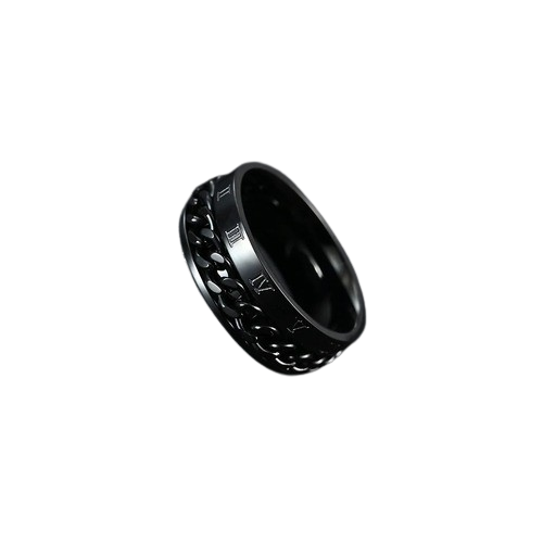 featured black Rust Free Ring for Men